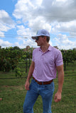 Floatees Polo - Pink Striped