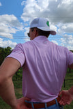 Floatees Polo - Pink Striped